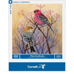Pine Grosbeaks 500 Piece Jigsaw Puzzle NYPC (ONLINE ORDER ONLY)