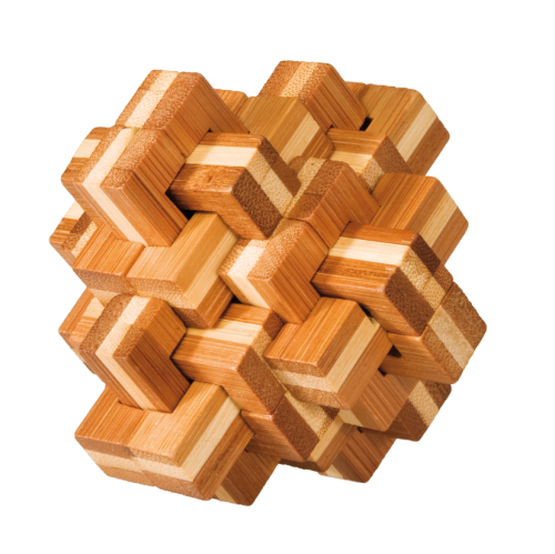 Pineapple 3D Bamboo Puzzle Fridolin (ONLINE ORDER ONLY)