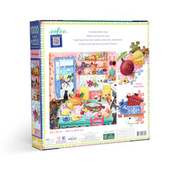 Pink Kitchen 1000 Piece Jigsaw Puzzle eeBoo (ONLINE ORDER ONLY)