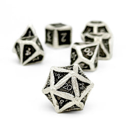 Pirate Dice - Blackbeard 7 Piece RPG set Alloy Metal Dice (ONLINE ORDER ONLY)