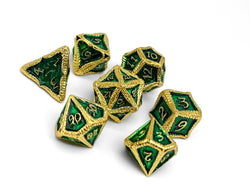 Pirate Dice - Corsair 7 Piece RPG set Alloy Metal Dice (ONLINE ORDER ONLY)