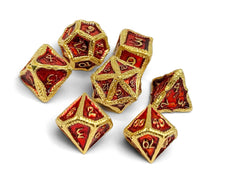 Pirate Dice - Cutlass Cove 7 Piece RPG set Alloy Metal Dice (ONLINE ORDER ONLY)