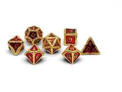 Pirate Dice - Cutlass Cove 7 Piece RPG set Alloy Metal Dice (ONLINE ORDER ONLY)