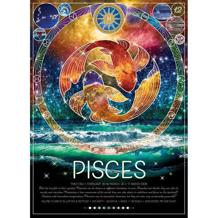Pisces 500 Piece Jigsaw Puzzle Cobble Hill (ONLINE ORDER ONLY)