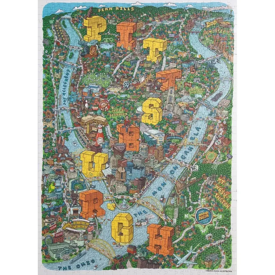 Pittsburgh 1000 Piece Jigsaw Puzzle Birdie (ONLINE ORDER ONLY)