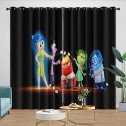 Pixar's Inside Out 2 Curtains Blackout Window Drapes Room Decoration (Online Order Only)