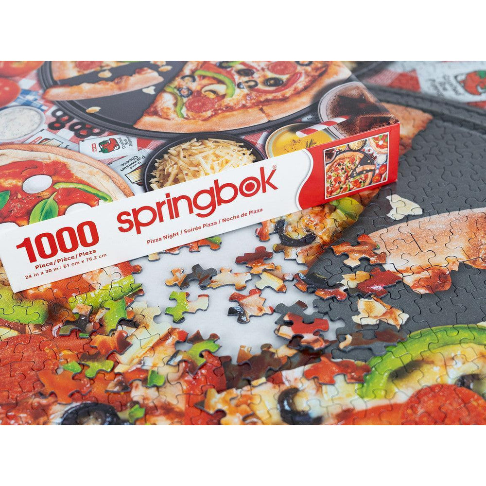 Pizza Night 1000 Piece Jigsaw Puzzle Springbok (ONLINE ORDER ONLY)