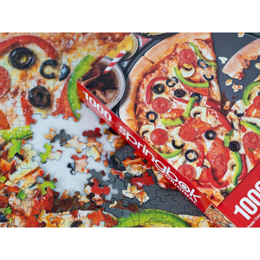 Pizza Night 1000 Piece Jigsaw Puzzle Springbok (ONLINE ORDER ONLY)