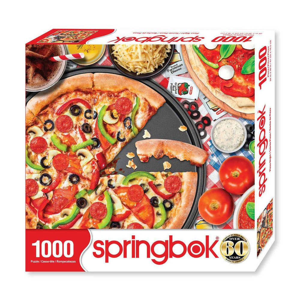 Pizza Night 1000 Piece Jigsaw Puzzle Springbok (ONLINE ORDER ONLY)