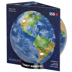 Planet Earth 550 Piece Jigsaw Puzzle in Tin Eurographics (ONLINE ORDER ONLY)