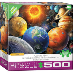Planetary System 500 Piece Jigsaw Puzzle Eurographics (ONLINE ORDER ONLY)