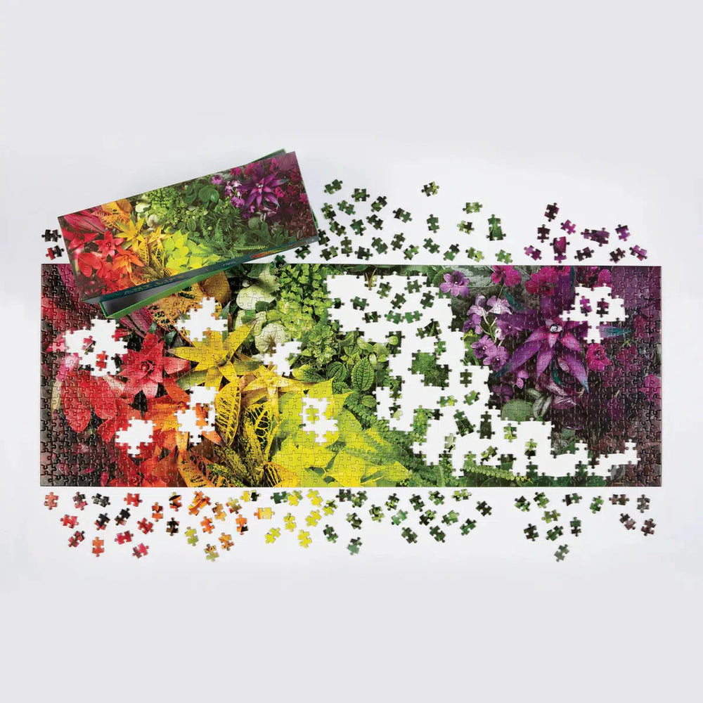 Plant Life 1000 Piece Panoramic Jigsaw Puzzle Galison (ONLINE ORDER ONLY)