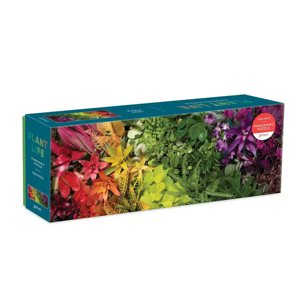 Plant Life 1000 Piece Panoramic Jigsaw Puzzle Galison (ONLINE ORDER ONLY)