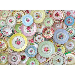 Plate Collection 1000 Piece Jigsaw Puzzle Eurographics (ONLINE ORDER ONLY)