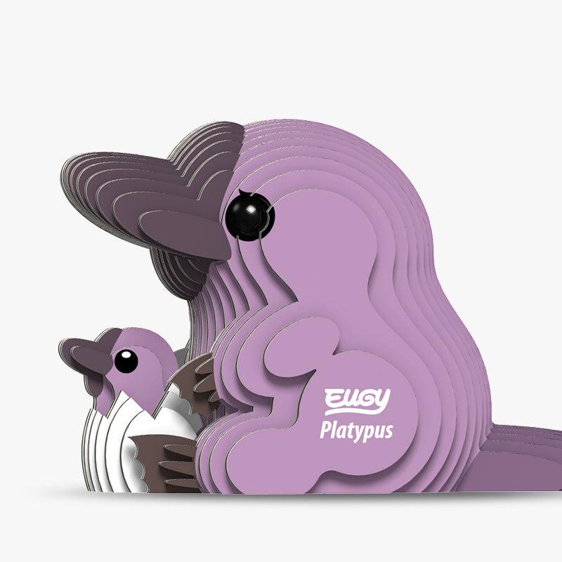 Platypus 3D Cardboard Model Kit Eugy (ONLINE ORDER ONLY)