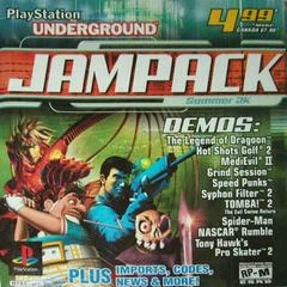 PlayStation Underground Jampack Summer 2000 - PlayStation (Online Order Only)