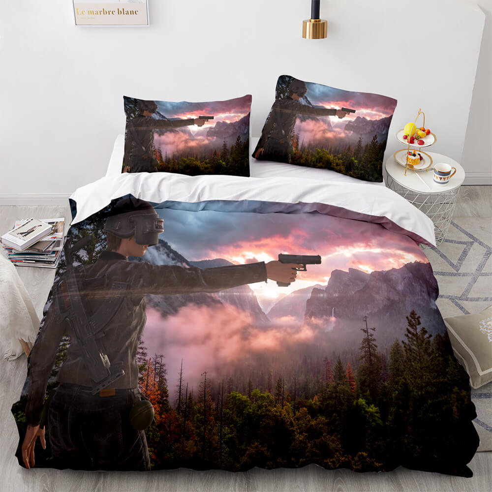 PlayerUnknown's Battlegrounds Bedding Sets Quilt Covers (Online Order Only)