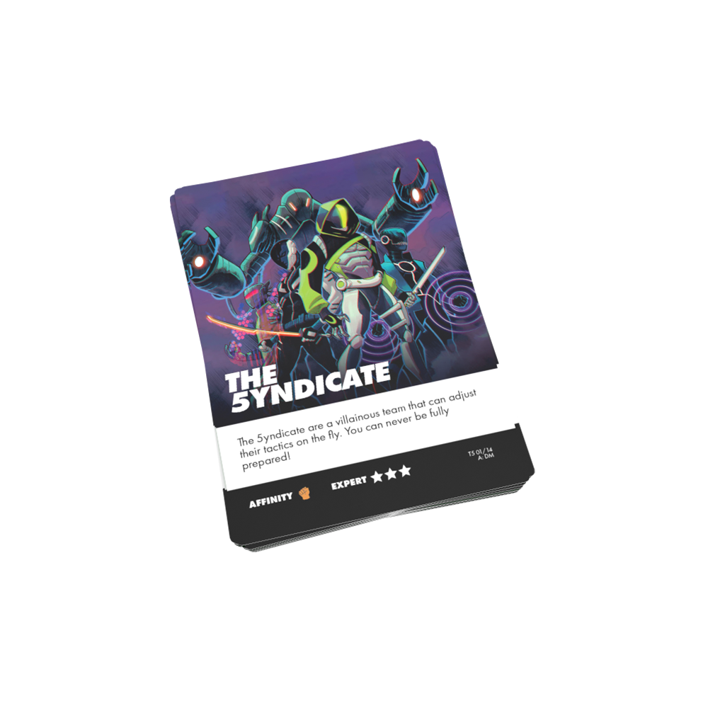 The 5yndicate Promo Pack • The Massive-Verse Fighting Card Game (ONLINE ORDER ONLY)