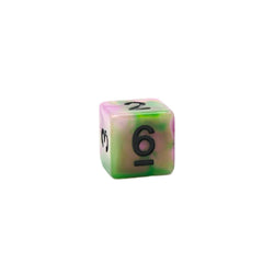 Poison Petals - 7 Piece DnD Dice Set | Acrylic RPG Gaming Dice (ONLINE ORDER ONLY)