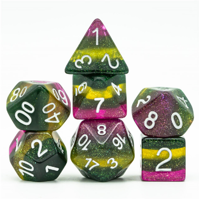 Poison Swamp RPG Dice Set (ONLINE ORDER ONLY)