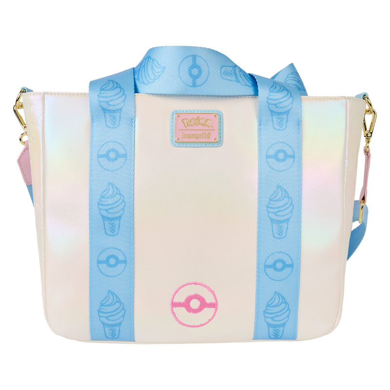 Loungefly Pokémon Iridescent Pikachu Tote Crossbody Bag with Coin Bag (ONLINE ORDER ONLY)