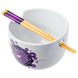 Pokemon Gengar Ramen Bowl and Choptsticks Set (ONLINE ORDER ONLY)