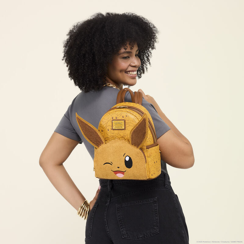 Pokémon Eevee Cosplay Mini Backpack by Loungefly (ONLINE ORDER ONLY)