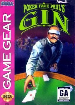 Poker Face Paul's Gin (Sega Game Gear) (ONLINE ORDER ONLY)