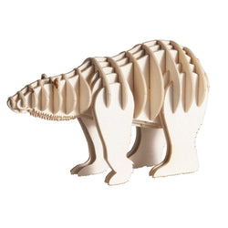 Polar Bear 3D Cardboard Model Kit Fridolin (ONLINE ORDER ONLY)