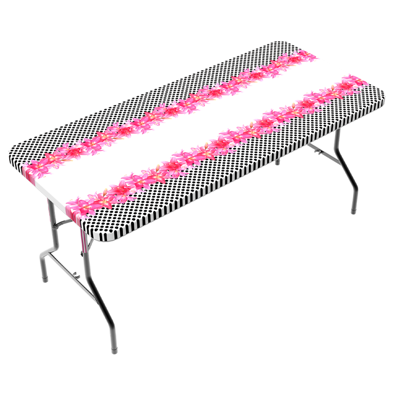 TCPlus Tablecloth 6ft Lillies (ONLINE ORDER ONLY)