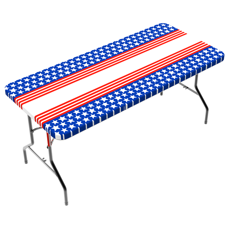 TCPlus 6ft Tablecloth Stripes (ONLINE ORDER ONLY)
