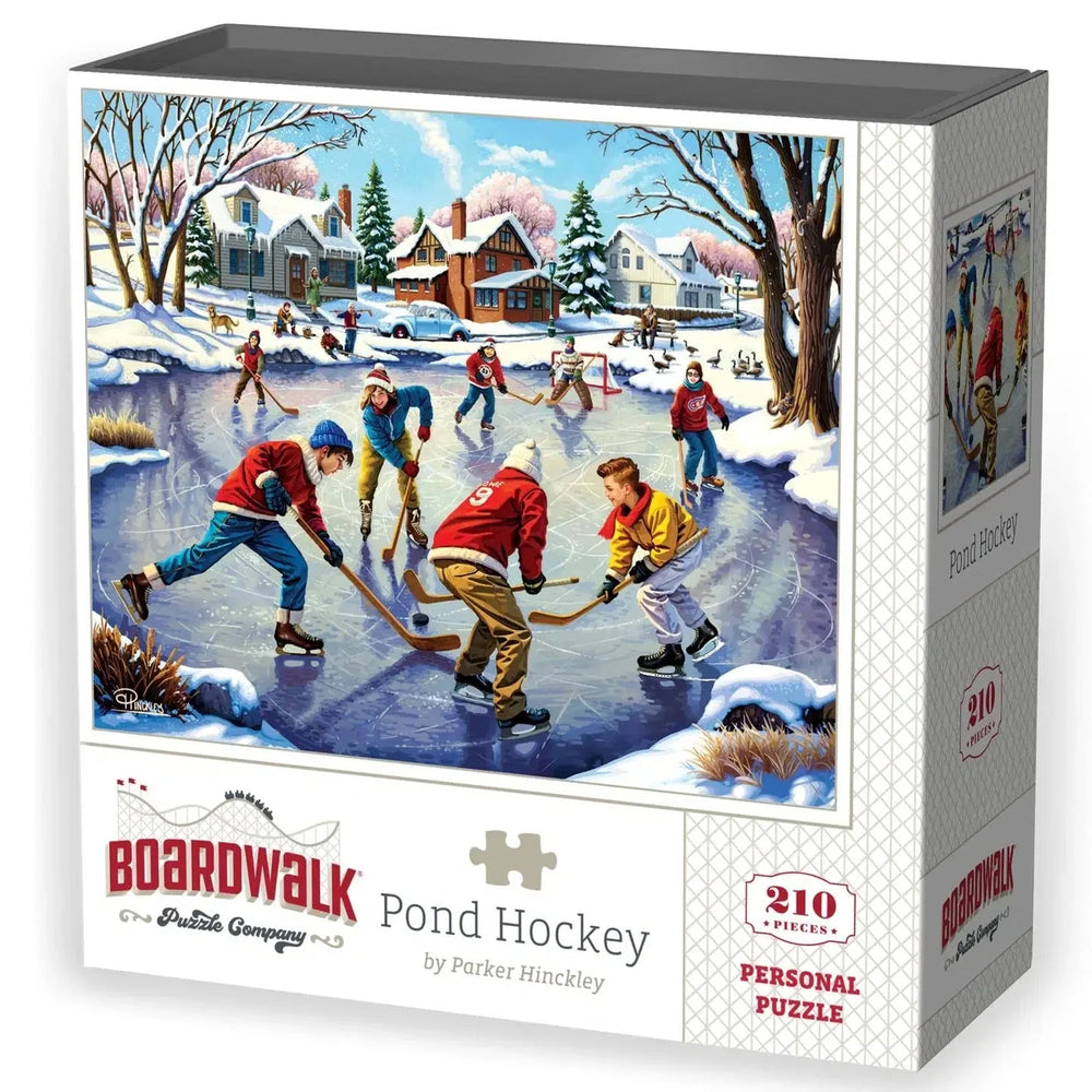 Pond Hockey 210 Piece Jigsaw Puzzle Boardwalk (ONLINE ORDER ONLY)