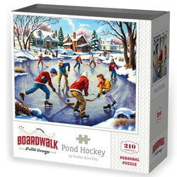 Pond Hockey 210 Piece Jigsaw Puzzle Boardwalk (ONLINE ORDER ONLY)
