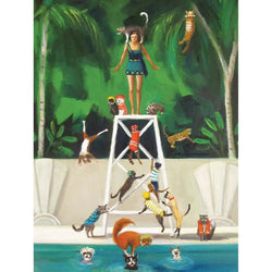 Pool Kitties 1000 Piece Jigsaw Puzzle NYPC (ONLINE ORDER ONLY)