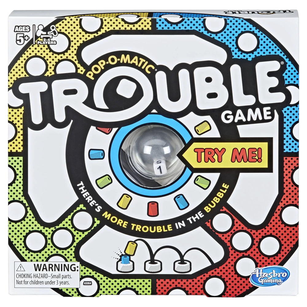 Pop-O-Matic Trouble Board Game (ONLINE ORDER ONLY)