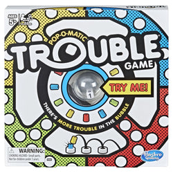 Pop-O-Matic Trouble Board Game (ONLINE ORDER ONLY)
