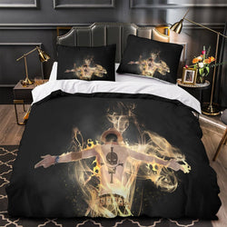 Portgas D. Ace Duvet Cover Pattern Bedding Set Without Filler (ONLINE ORDER ONLY)