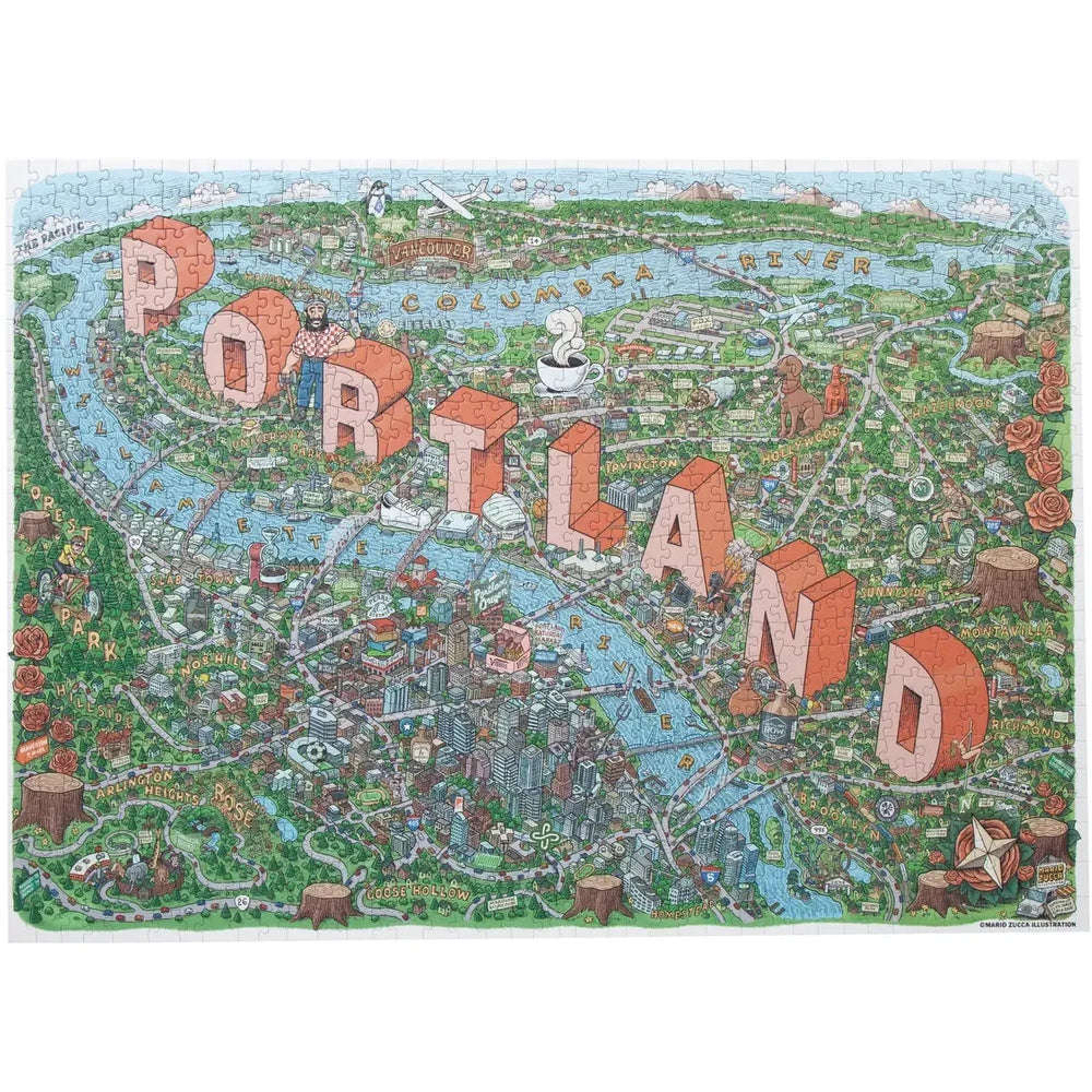 Portland 1000 Piece Jigsaw Puzzle Birdie (ONLINE ORDER ONLY)