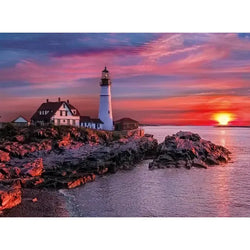 Portland Head Light 500 Piece Jigsaw Puzzle Clementoni (ONLINE ORDER ONLY)