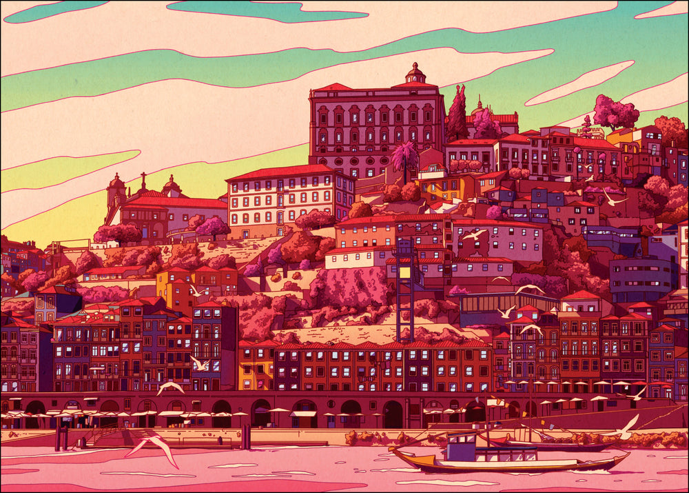 Porto in Red - Puzzledly (ONLINE ORDER ONLY)