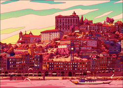 Porto in Red - Puzzledly (ONLINE ORDER ONLY)