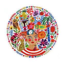 Positivity 500 Piece Round Jigsaw Puzzle eeBoo (ONLINE ORDER ONLY)