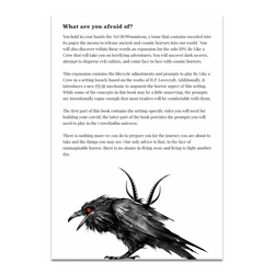 Be Like A Crow: Crowthulhu (ONLINE ORDER ONLY)