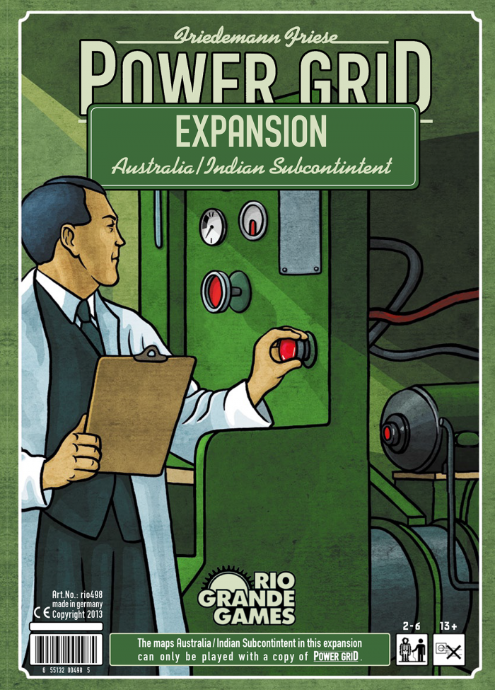 Power Grid: Australia/India Recharged (ONLINE ORDER ONLY)
