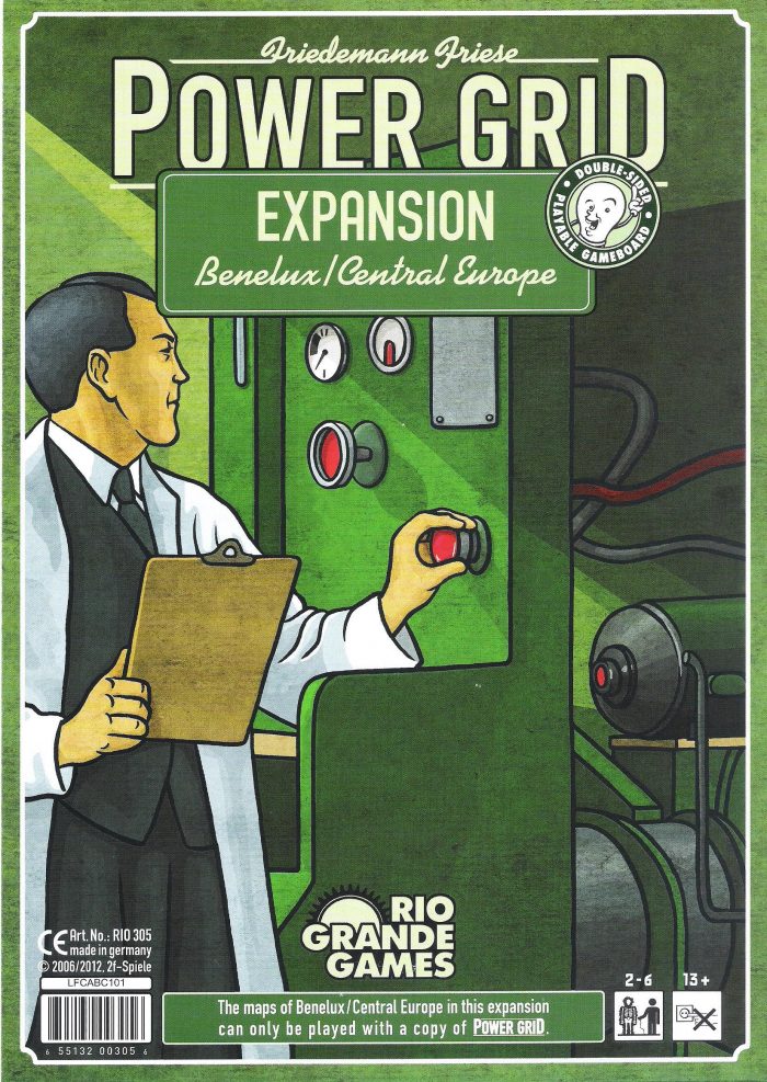 Power Grid: Benelux/Central Europe (ONLINE ORDER ONLY)