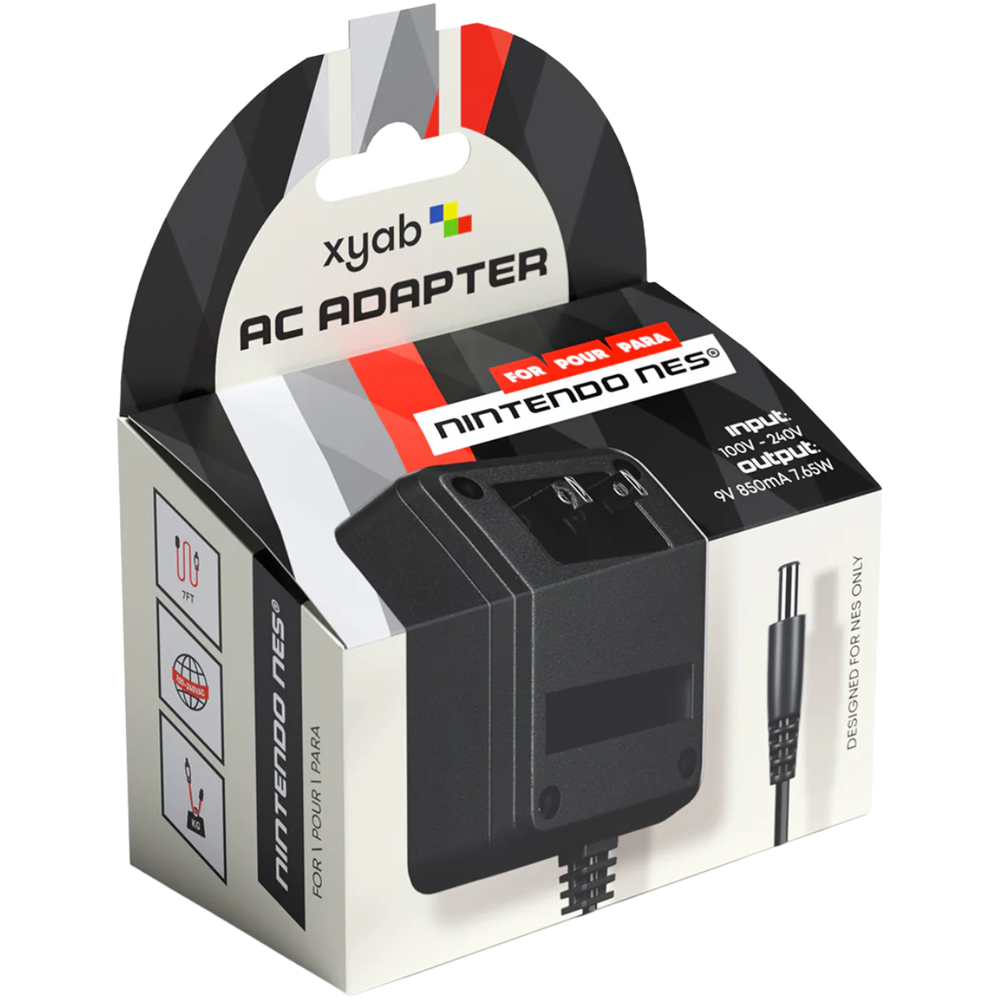 Power Adapter Compatible With Nintendo NES (Online Order Only)