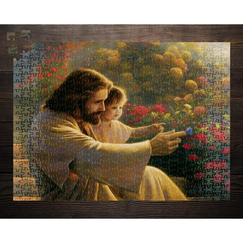 Precious in His Sight 500 Piece Jigsaw Puzzle Story Guild (ONLINE ORDER ONLY)