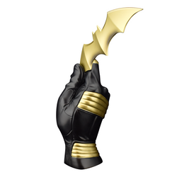 Batman Batarang Statue: Black & Gold Edition (SDCC Exclusive) (ONLINE ORDER ONLY)