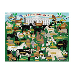 Presidents' Pets 2000 Piece Jigsaw Puzzle Galison (ONLINE ORDER ONLY)
