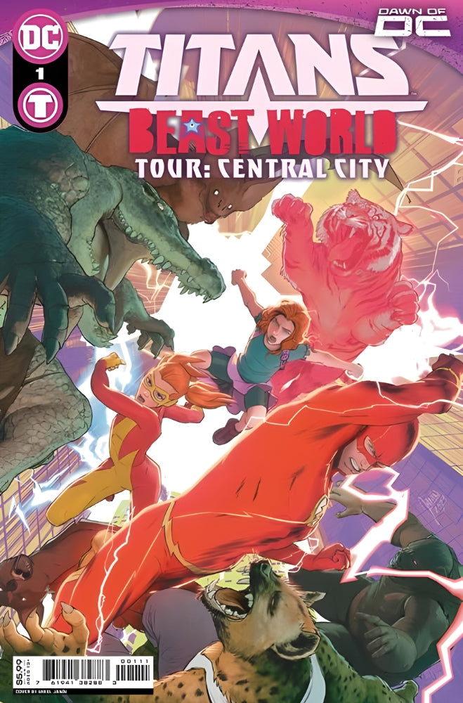 Titans: Beast World Tour: Central City (2024) #1 (Online Order Only)